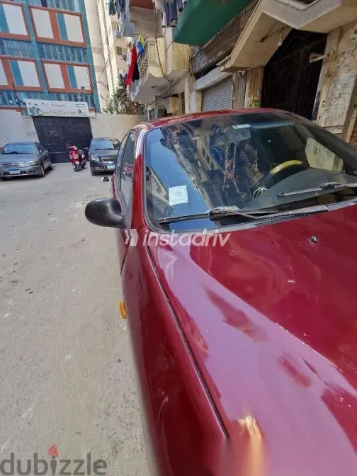 Daewoo Lanos 2008 Burgundy Used for Sale - 2