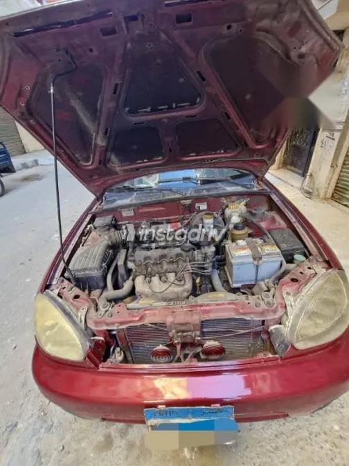 Daewoo Lanos 2008 Burgundy Used for Sale - 4