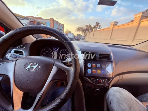 هيونداي اكسنت RB 2013 أبيض مستعملة للبيع - 5