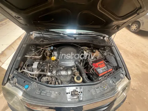 رينو لوجان 2010 أبيض مستعملة للبيع - 5