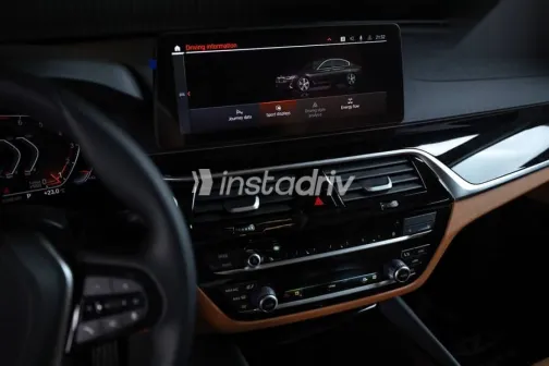 بي ام دبليو 520 2023 أسود مستعملة للبيع - 5