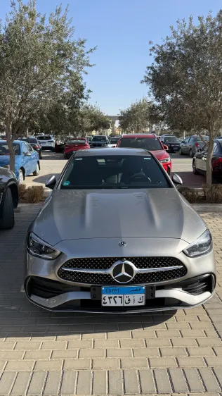 Mercedes C 200 2022 White Used for Sale