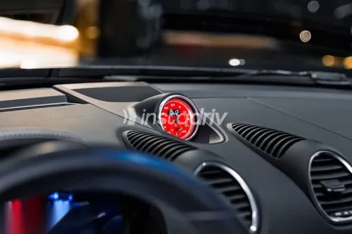 بورش كايمان 2024 أسود مستعملة للبيع - 6