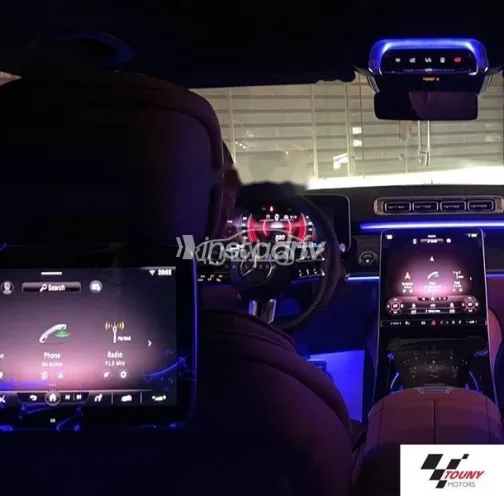 مرسيدس S 450 2022 أسود مستعملة للبيع - 3