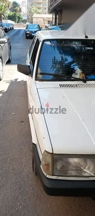 فيات شاهين 1999 أبيض مستعملة للبيع