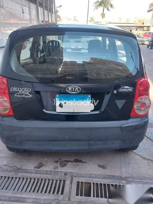 كيا بيكانتو 2010 أسود مستعملة للبيع - 3