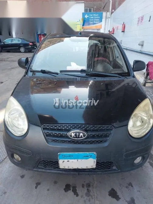 كيا بيكانتو 2010 أسود مستعملة للبيع - 8