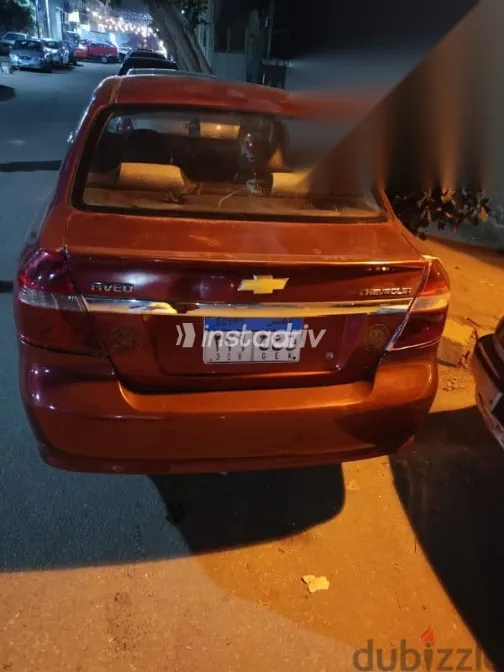 شيفروليه افيو 2008 أحمر مستعملة للبيع - 4