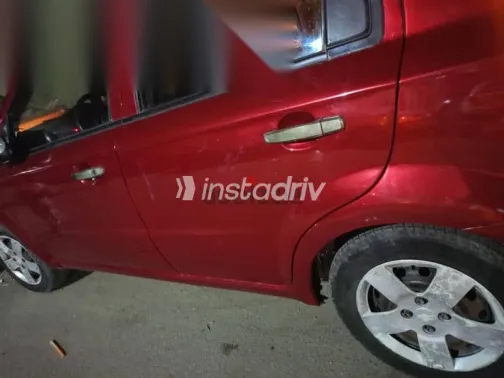 شيفروليه افيو 2008 أحمر مستعملة للبيع - 6