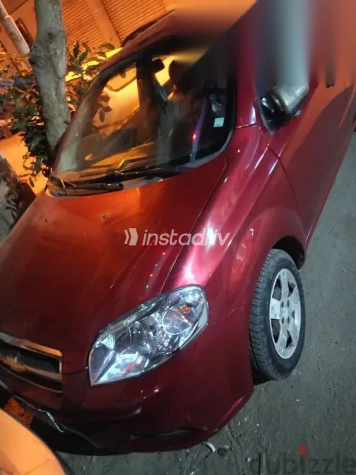 شيفروليه افيو 2008 أحمر مستعملة للبيع - 9