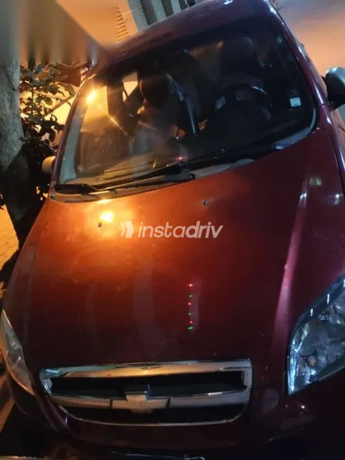 شيفروليه افيو 2008 أحمر مستعملة للبيع - 10