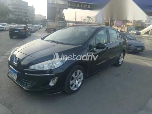 بيجو 408 2012 أسود مستعملة للبيع - 1