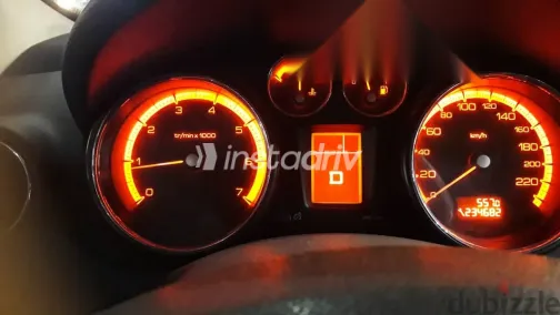 بيجو 408 2012 أسود مستعملة للبيع - 9