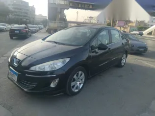 بيجو 408 2012 أسود مستعملة للبيع