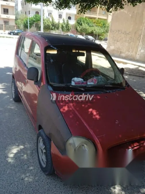 هيونداي اتوس 1998 أحمر مستعملة للبيع - 1