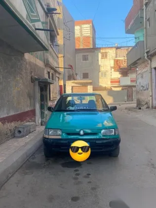 سكودا فيليشيا 1995 أخضر مستعملة للبيع