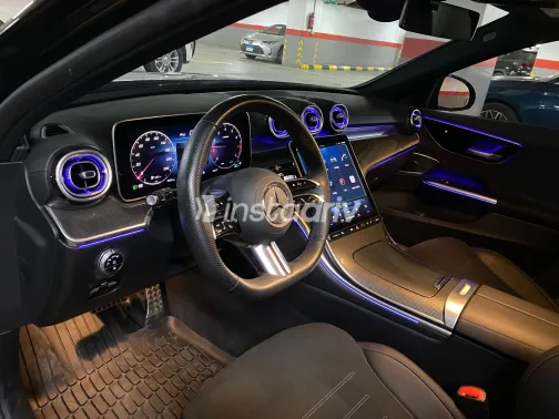 مرسيدس C 200 2023 أبيض مستعملة للبيع - 3