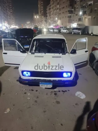 فيات 128 1988 أبيض مستعملة للبيع
