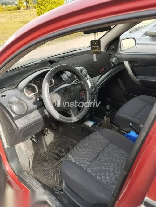 Chevrolet Aveo 2007 Burgundy Used for Sale - 3