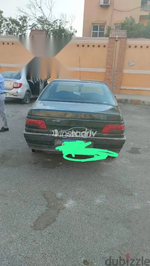 بيجو 405 1996 أخضر مستعملة للبيع - 4
