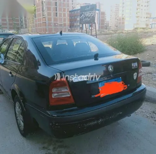 سكودا اوكتافيا 2008 أسود مستعملة للبيع - 1