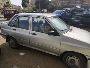 كيا برايد 2001 فضي مستعملة للبيع