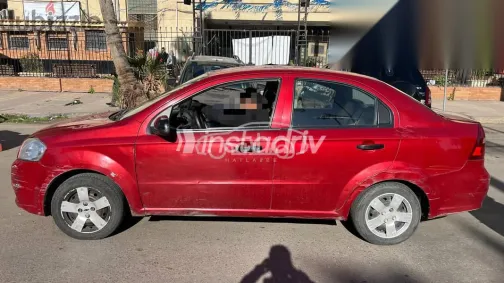 Chevrolet Aveo 2009 Red Used for Sale - 4