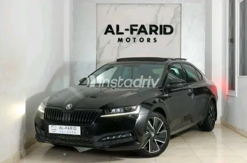 سكودا سوبيرب 2022 أبيض مستعملة للبيع - 9