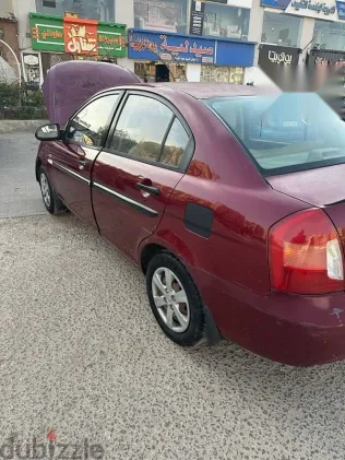Hyundai Accent 2008 Burgundy Used for Sale