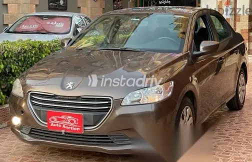 بيجو 301 2014 بني مستعملة للبيع - 3