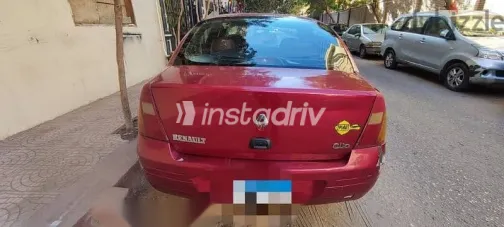 رينو كليو 2001 أحمر مستعملة للبيع - 4