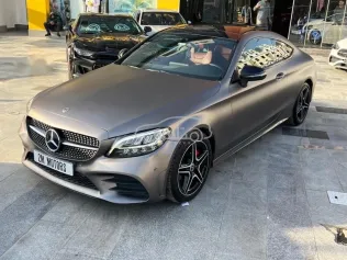 مرسيدس C 180 2019 رمادي مستعملة للبيع