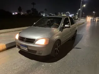 اوبل كورسا 2003 فضي مستعملة للبيع