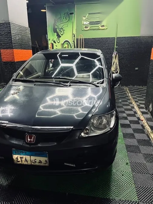 هوندا سيتى 2005 أزرق غامق مستعملة للبيع - 5