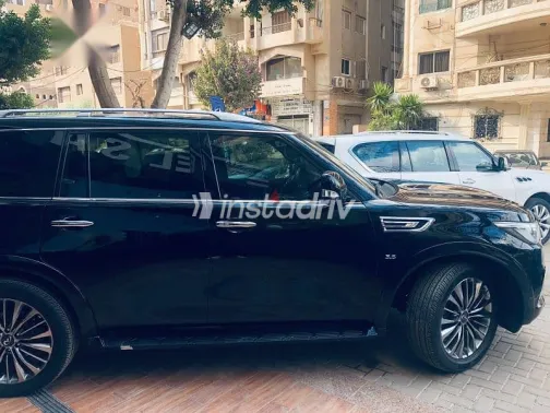 انفينيتي QX80 2018 أسود مستعملة للبيع - 5