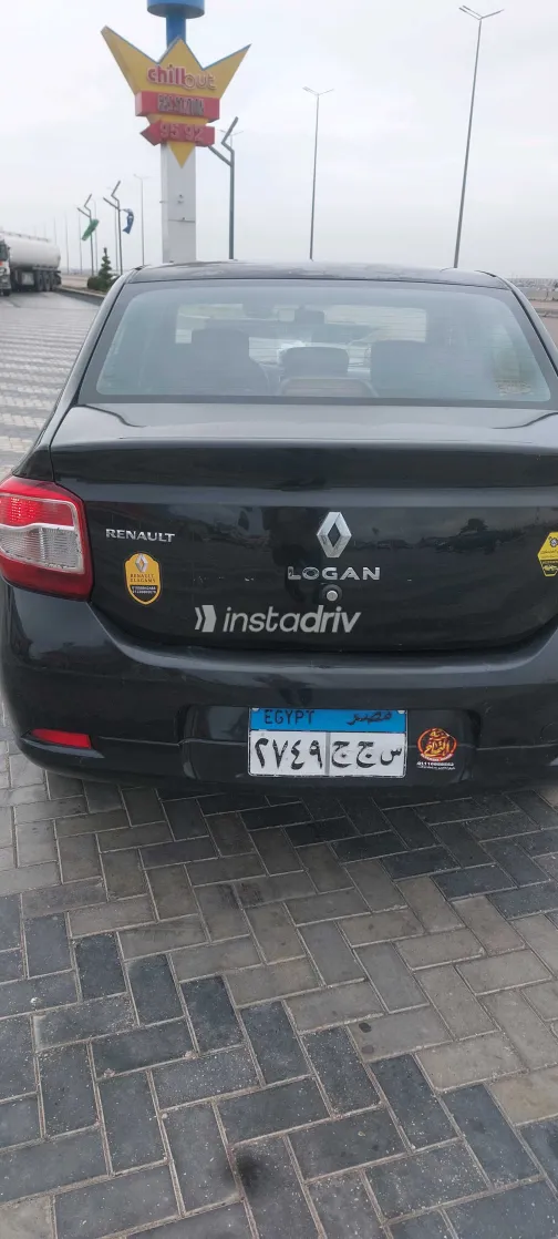 رينو لوجان 2014 أبيض مستعملة للبيع - 6