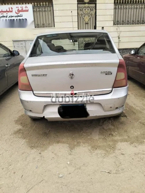 رينو لوجان 2013 فضي مستعملة للبيع - 3