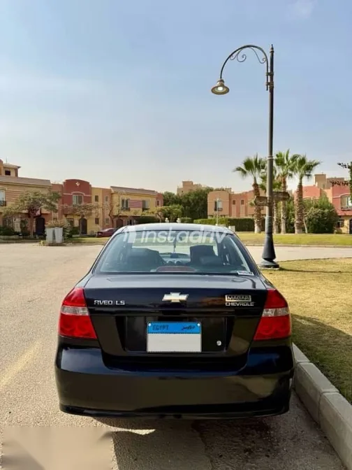 Chevrolet Aveo 2008 Black Used for Sale - 3