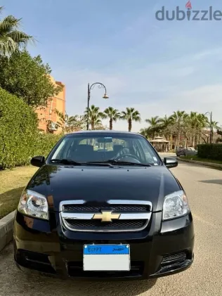 شيفروليه افيو 2008 أسود مستعملة للبيع