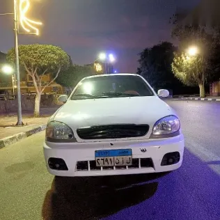 شيفروليه لانوس 2009 أبيض مستعملة للبيع