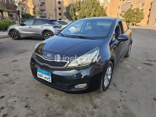 Kia Rio 2015 Dark Blue Used for Sale - 4