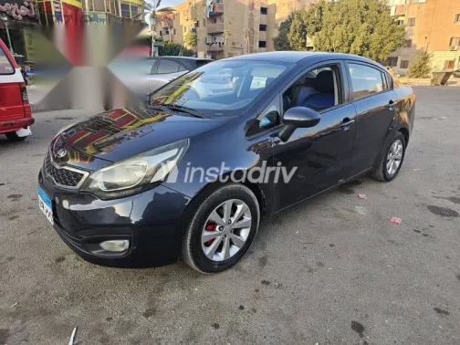 Kia Rio 2015 Dark Blue Used for Sale - 8