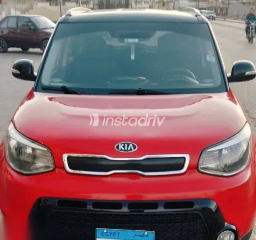 كيا سول 2017 أحمر مستعملة للبيع - 1