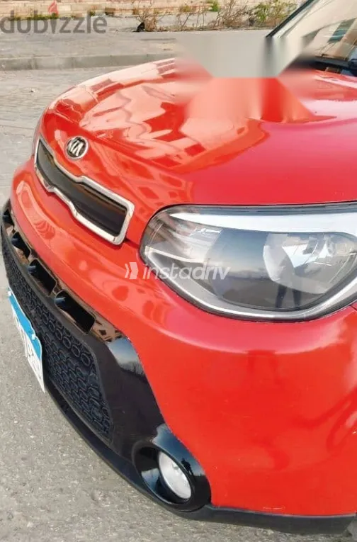 كيا سول 2017 أحمر مستعملة للبيع - 2