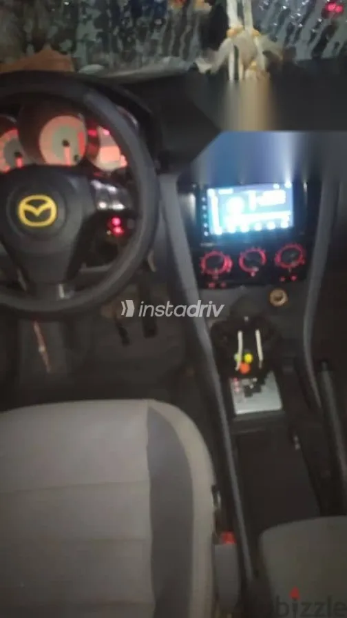 مازدا 3 2008 أسود مستعملة للبيع - 4