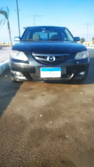 مازدا 3 2008 أسود مستعملة للبيع