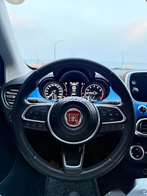 فيات 500 2021 أزرق غامق مستعملة للبيع - 6