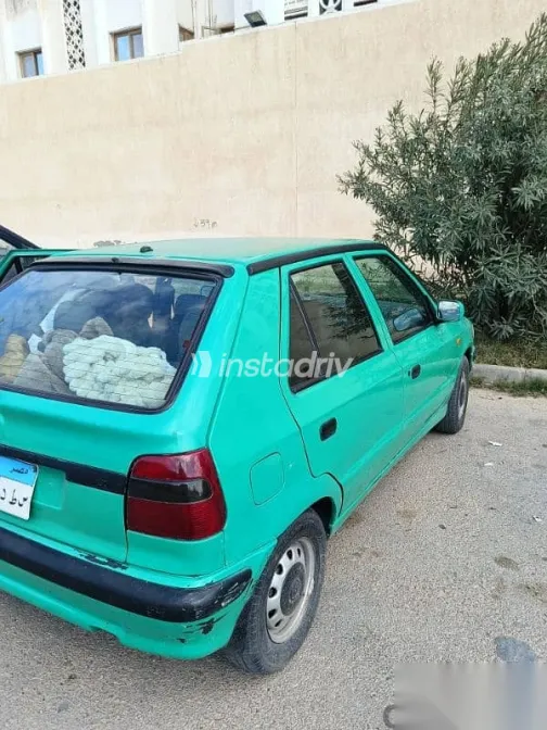 سكودا فيليشيا 1995 أخضر مستعملة للبيع - 3