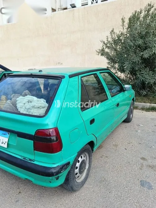 سكودا فيليشيا 1995 أخضر مستعملة للبيع - 5