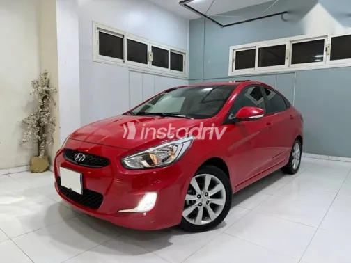 هيونداي اكسنت 2024 أحمر مستعملة للبيع - 4